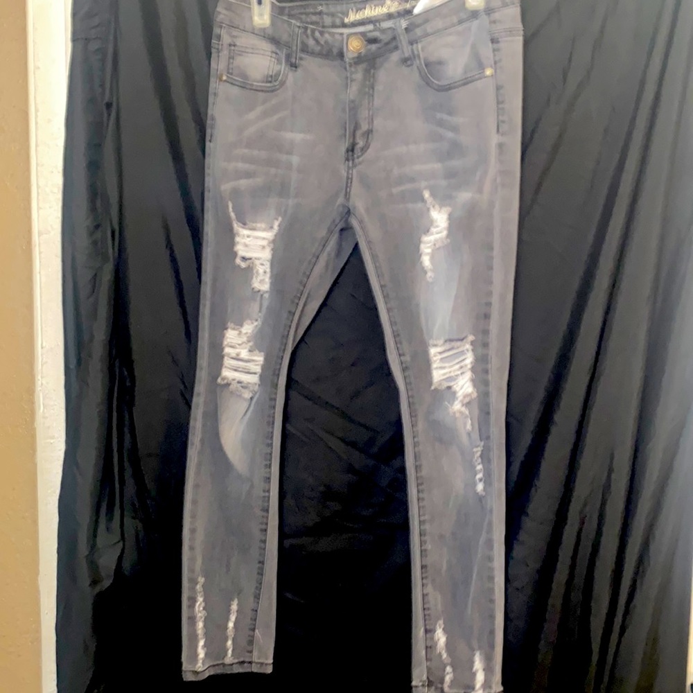 Machine Grey Jeans